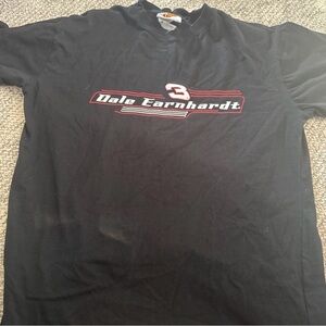 Dale Earnhardt Men's Black T-Shirt